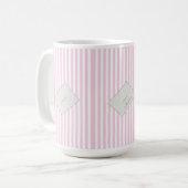 Mug Lettre d'amour Coquette Message (Devant gauche)