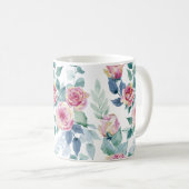 Mug Lettre d'aquarelle V (Devant droit)