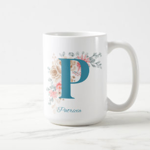 MUG LETTRE DE CABINE PERSONNALISÉE P
