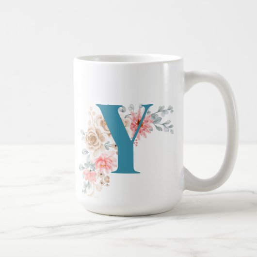 MUG LETTRE DE CABINE Y PERSONNALISÉE (Droite)