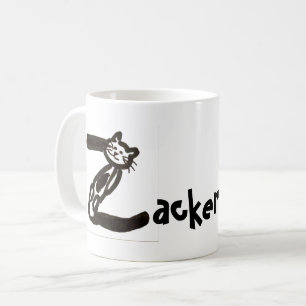 Mug - Lettre de chat Z avec nom