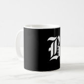 Mug Lettre de l'alphabet B (Devant gauche)