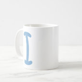 Mug Lettre de l'alphabet I (Devant gauche)