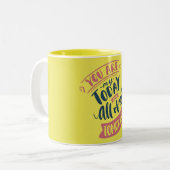 Mug "Lettre de mariage mignon" pour les couples (Devant gauche)