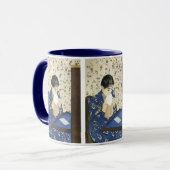 Mug Lettre de Mary Cassatt, Impressionnisme Vintage (Devant gauche)