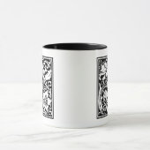 Mug Lettre décorative "J" initiale (Centre)