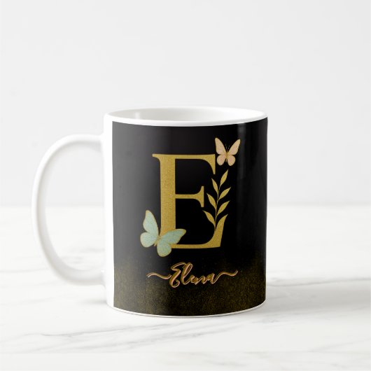 MUG LETTRE D'OR E BROUILLARD (Gauche)