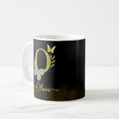 MUG LETTRE D'OR O BROUILLARD (Devant gauche)