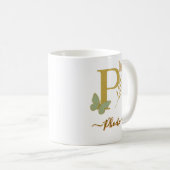 MUG LETTRE D'OR P BROUILLON (Devant droit)