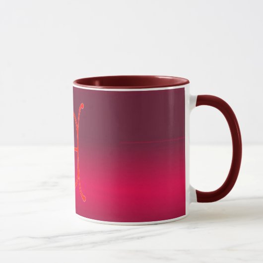 Mug Lettre E (Droite)