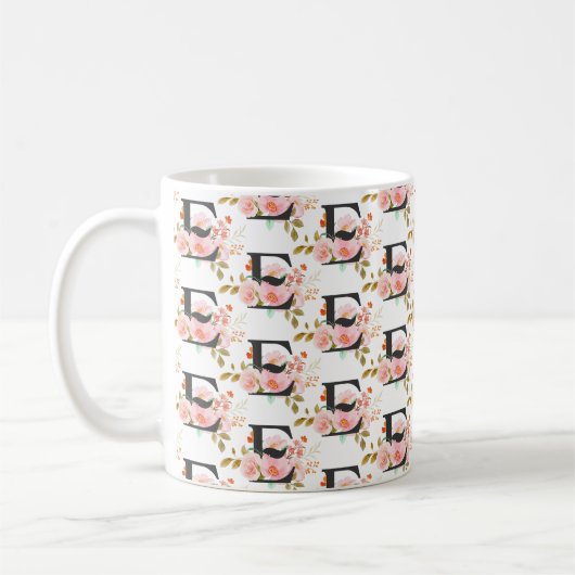 Mug Lettre E (Gauche)