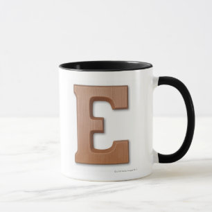 Mug Lettre e de chocolat