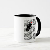 Mug Lettre euphonique E (Devant droit)