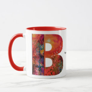 MUG LETTRE EXCALIBUR B / MONOGRAM IMAGINAIRE