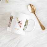 Mug LETTRE FLEUR D'OR ACTUELLE N | Deux monogrammes ph<br><div class="desc">LETTRE FLEUR D'OR ACTUELLE N | Deux monogrammes photo</div>