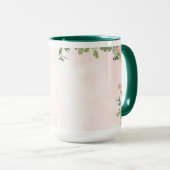 MUG LETTRE FLEURIE M' BOUGIE (Devant droit)