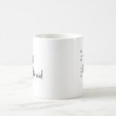 Mug LETTRE Florale BOHO MAÎTRISE (Centre)