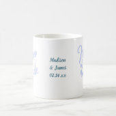 Mug Lettre florale de la mère de la mariée Mariage per (Centre)