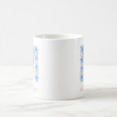 Mug LETTRE Florale Pastel M MONO (Centre)