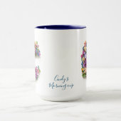 Mug LETTRE Florale personnalisée S (Centre)