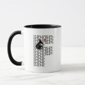MUG LETTRE FRANÇAISE F (Gauche)