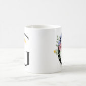 Mug Lettre G avec des fleurs (Centre)