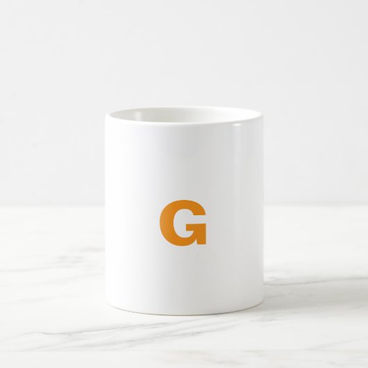 Mug lettre G customisée (Centre)