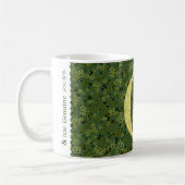 Mug Lettre G vert foncé et jaune (Gauche)