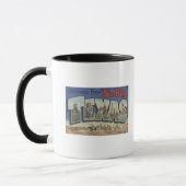 Mug LETTRE GRANDE DU Texas Scènes 2 (Gauche)