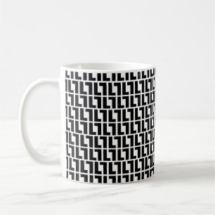 Mug LETTRE GRECQUE L Motif Alphabet