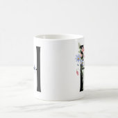 Mug Lettre H avec des fleurs (Centre)