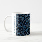 Mug Lettre I bleu et vert liberté (Gauche)