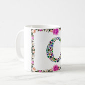 Mug Lettre initiale C (Devant gauche)