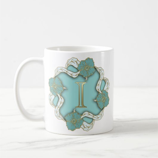 Mug Lettre initiale de l'alphabet (Gauche)