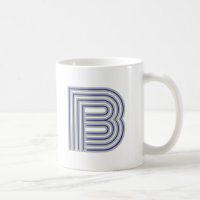 Lettre initiale de monogramme simple minimal moder
