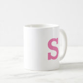 MUG LETTRE INITIALE MINIMALE MOINDRE MONOGRAPHIQUE JOL (Devant droit)