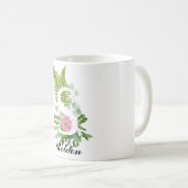 Mug LETTRE INITIALE MONÂTRE S | Nom personnalisé moder (Devant droit)