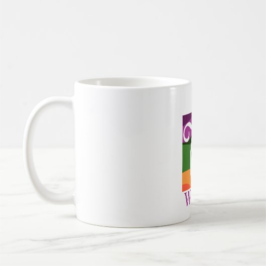 Mug Lettre initiale Monogramme (Gauche)
