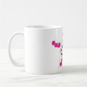 Mug Lettre initiale Monogramme Floral (Gauche)