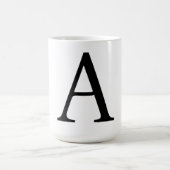 MUG LETTRE INITIALE MONOGRAPHIQUE CONTINUE (Centre)