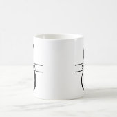 Mug Lettre initiale S élégante personnalisée (Centre)