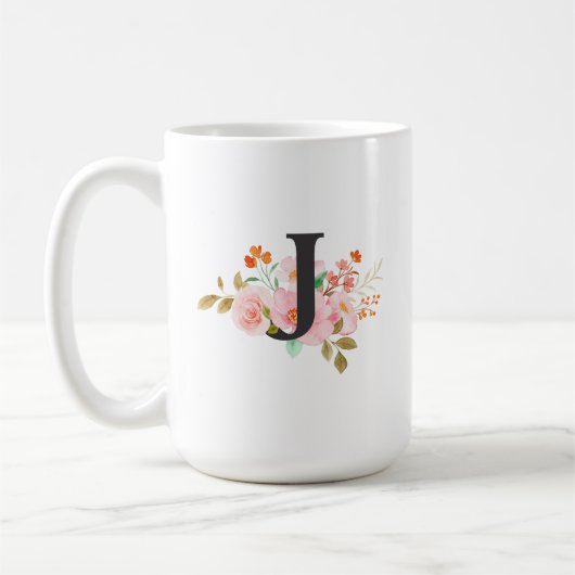 Mug Lettre J (Gauche)
