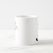 Mug Lettre J avec des fleurs (Centre)
