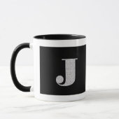 Mug Lettre J de monogramme (Gauche)