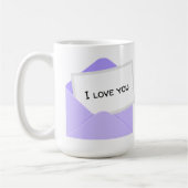 Mug Lettre Je T'Aime (Gauche)
