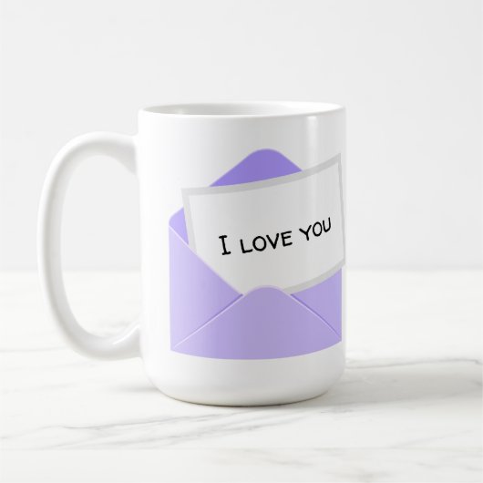 Mug Lettre Je T'Aime (Gauche)