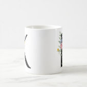 Mug Lettre K avec des fleurs (Centre)