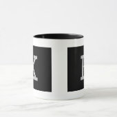 Mug Lettre K de monogramme (Centre)