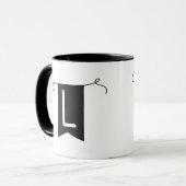 Mug lettre "L"  (Devant gauche)