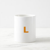 Mug lettre L customisée (Centre)
